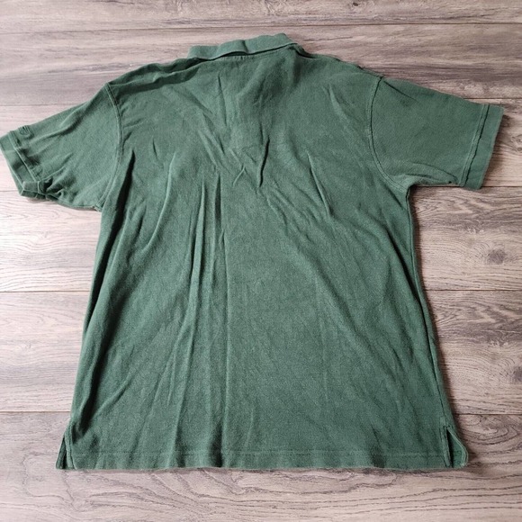 Vintage NFL Reebok Green Bay Packers Mens Green Polo Shirt Size XL - Picture 3 of 3